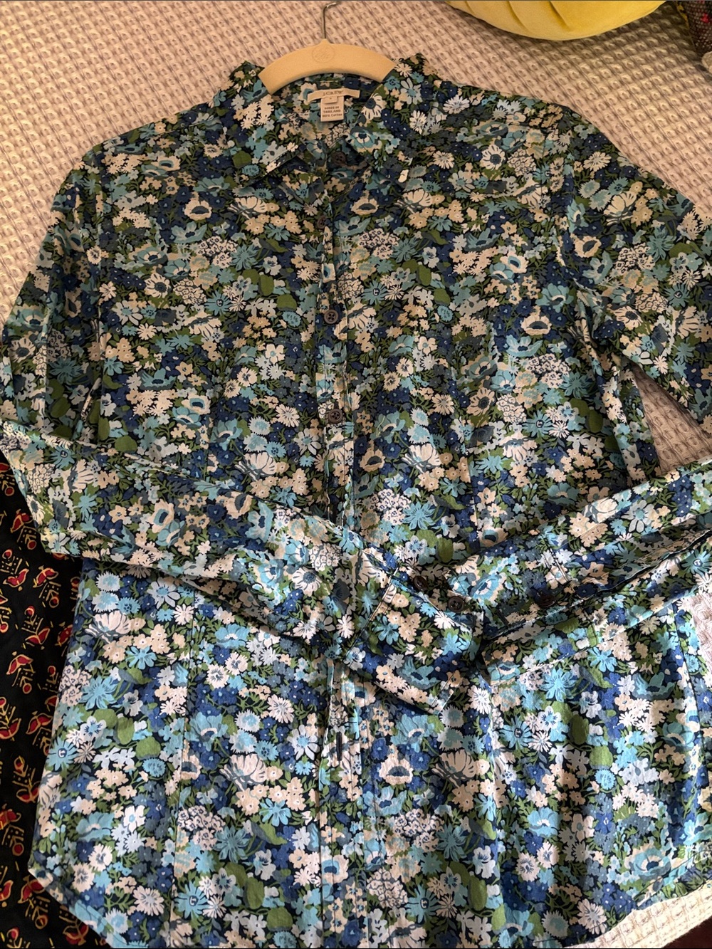 J. Crew liberty fabrics floral print blouse 4